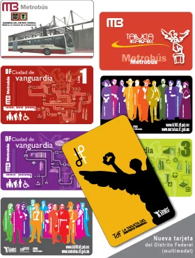 tarjetas metrobus